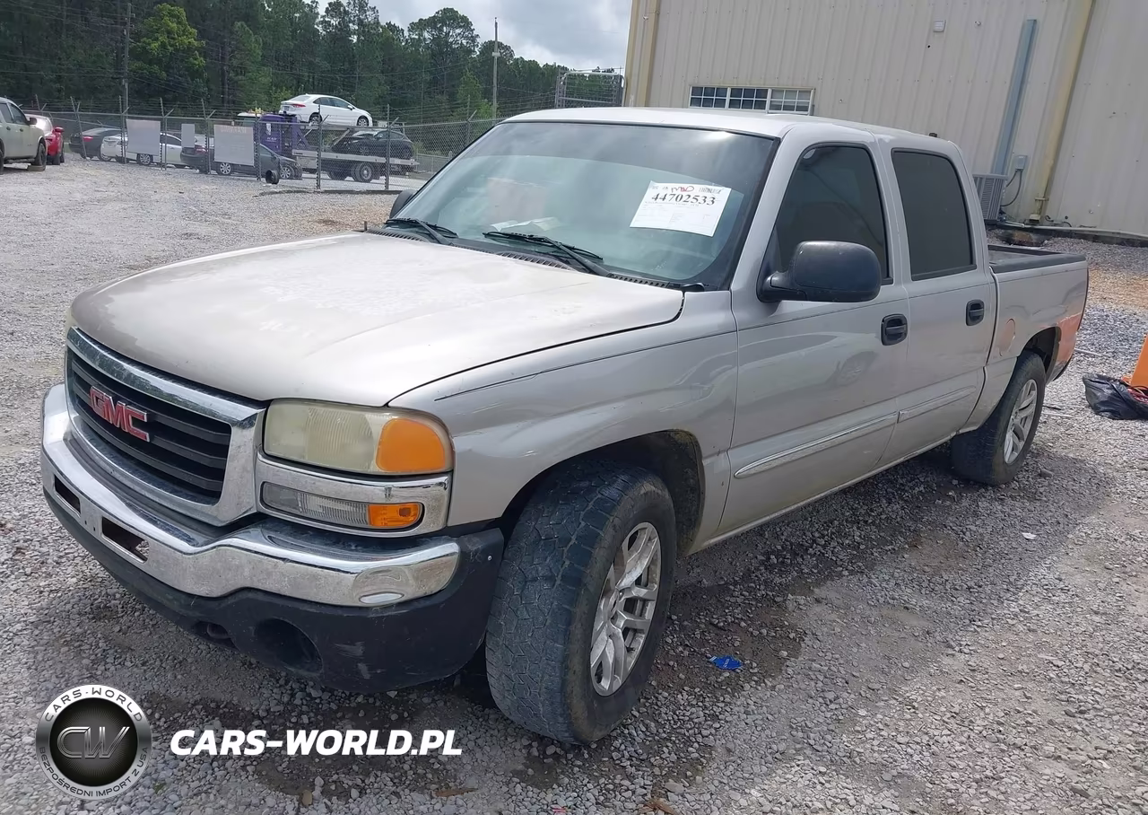 2007 GMC Sierra 1500 Classic Sl VIN:2GTEC13V771135906 - 2