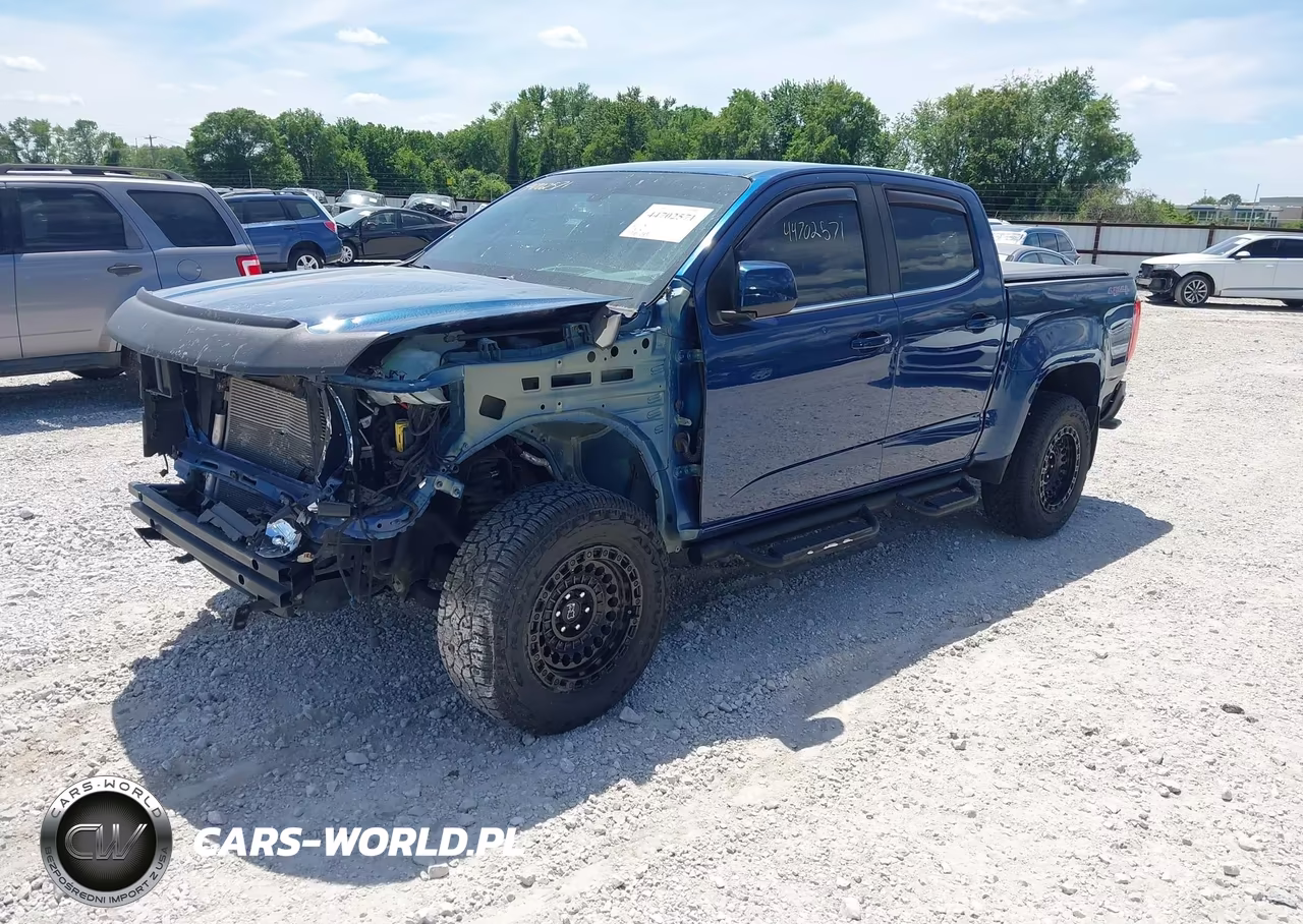 2019 Chevrolet Colorado Lt VIN:1GCGTCEN5K1110079 - 2