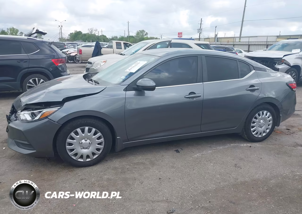2021 Nissan Sentra S Xtronic Cvt VIN:3N1AB8BV7MY315785 - 14