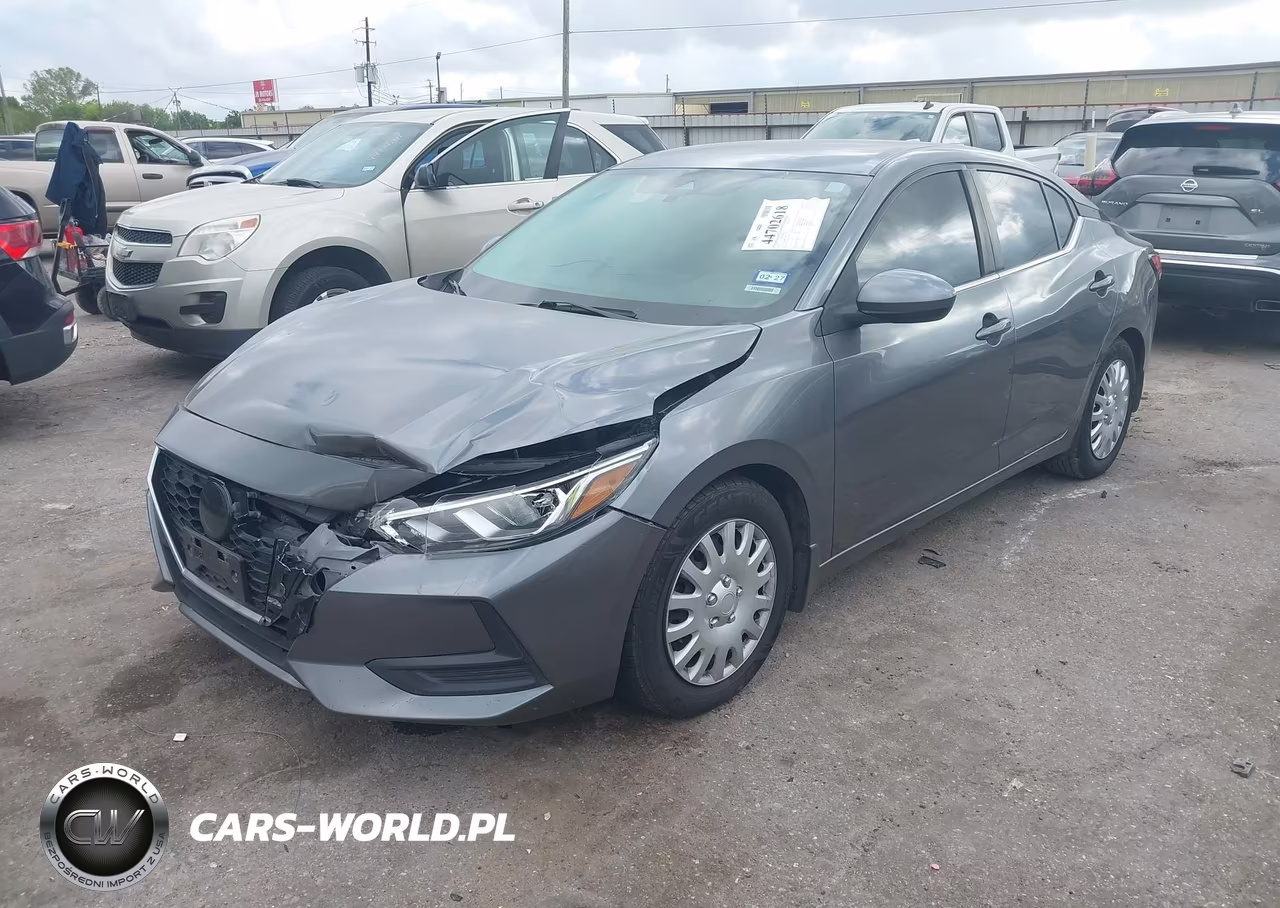 2021 Nissan Sentra S Xtronic Cvt VIN:3N1AB8BV7MY315785 - 2