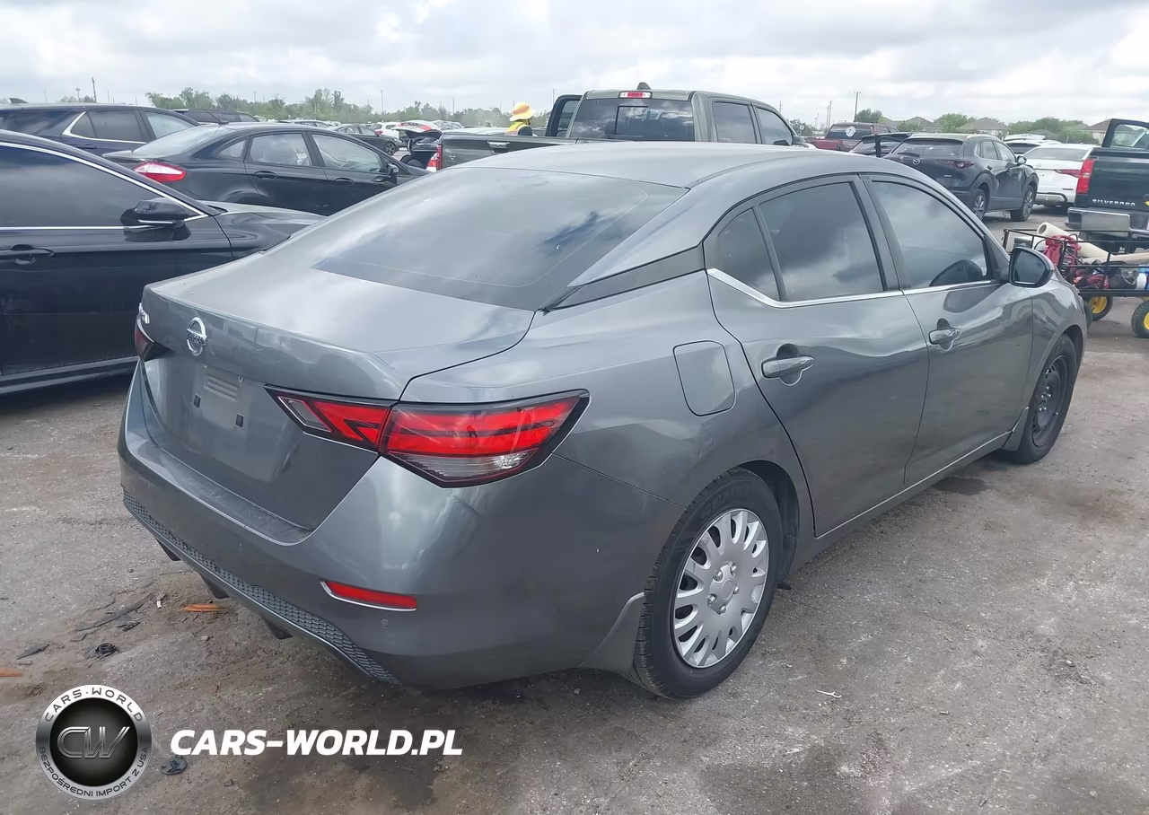 2021 Nissan Sentra S Xtronic Cvt VIN:3N1AB8BV7MY315785 - 4