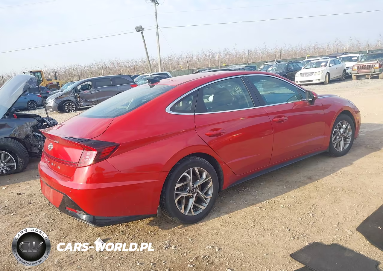 2021 Hyundai Sonata Sel VIN:5NPEL4JA4MH082402 - 4