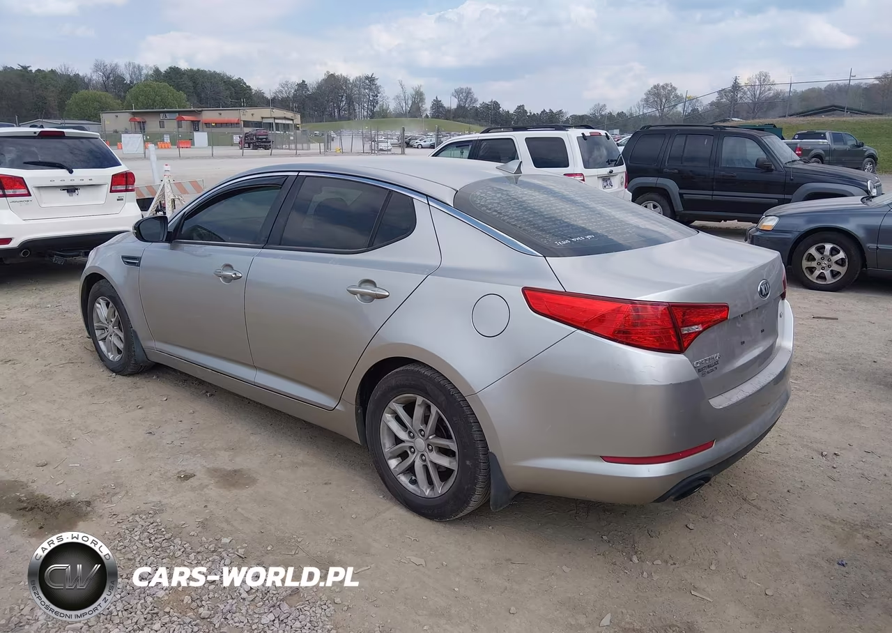2013 Kia Optima Lx VIN:KNAGM4A74D5373909 - 3