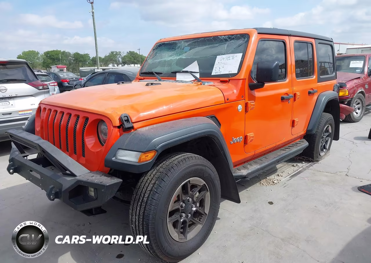 2019 Jeep Wrangler Unlimited Sport S 4X4 VIN:1C4HJXDG8KW538400 - 2