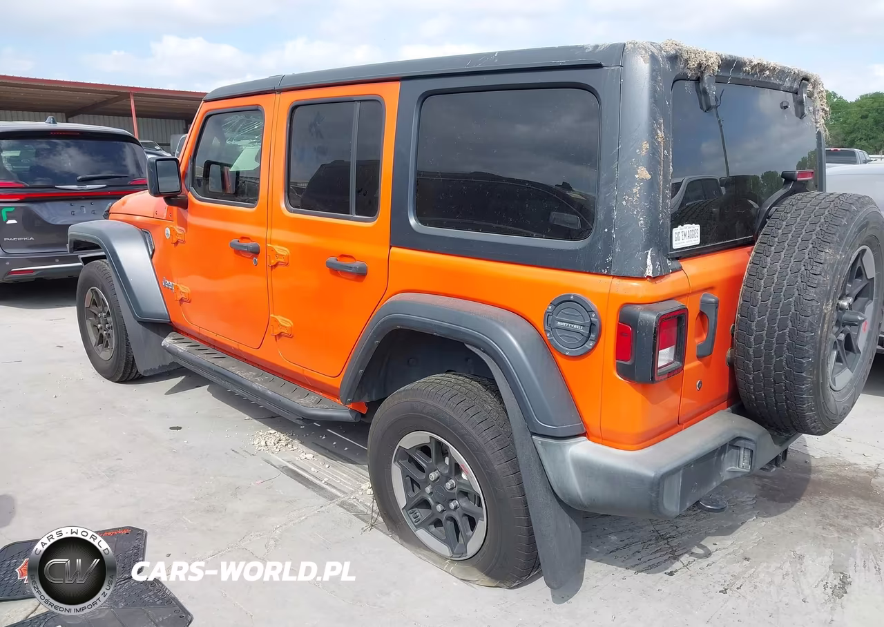 2019 Jeep Wrangler Unlimited Sport S 4X4 VIN:1C4HJXDG8KW538400 - 3