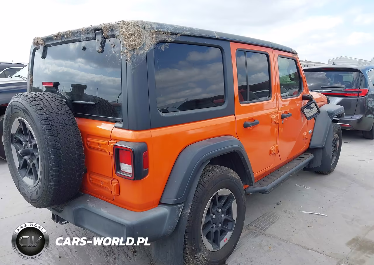2019 Jeep Wrangler Unlimited Sport S 4X4 VIN:1C4HJXDG8KW538400 - 4