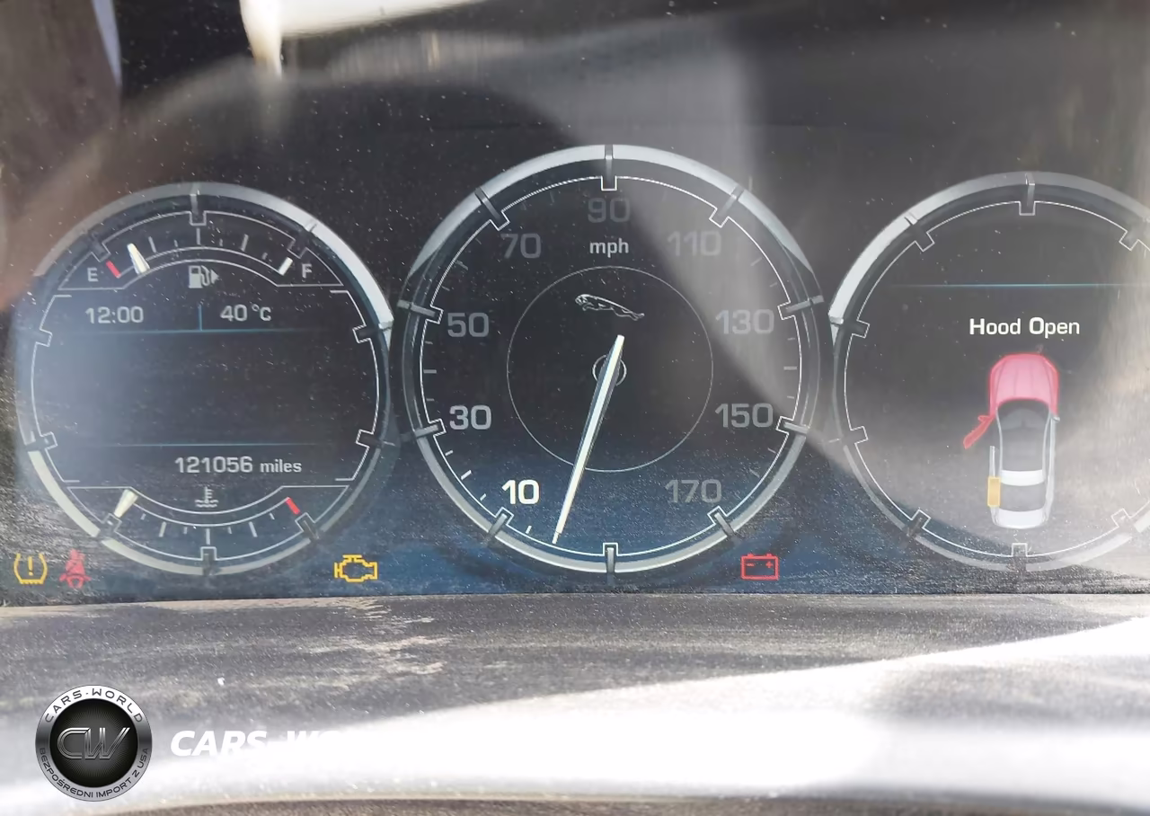 2012 Jaguar Xj Supercharged VIN:SAJWA1GE3CMV34249 - 7