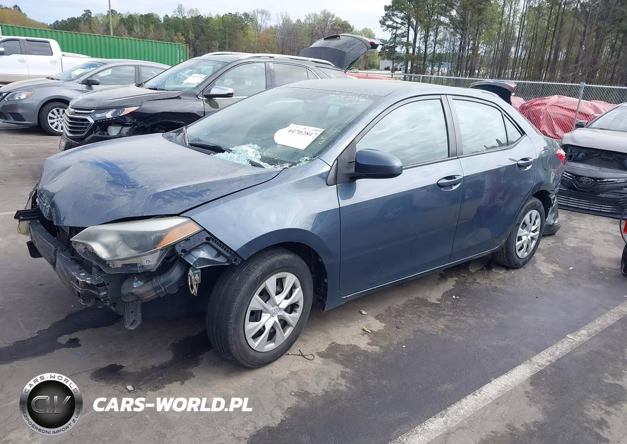 2015 Toyota Corolla L VIN:2T1BURHE0FC390789 - 2