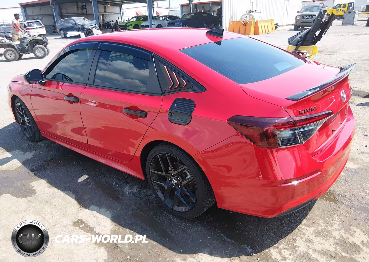 2026 Honda Civic Sport VIN:2HGFE2F59TH504395 - 3