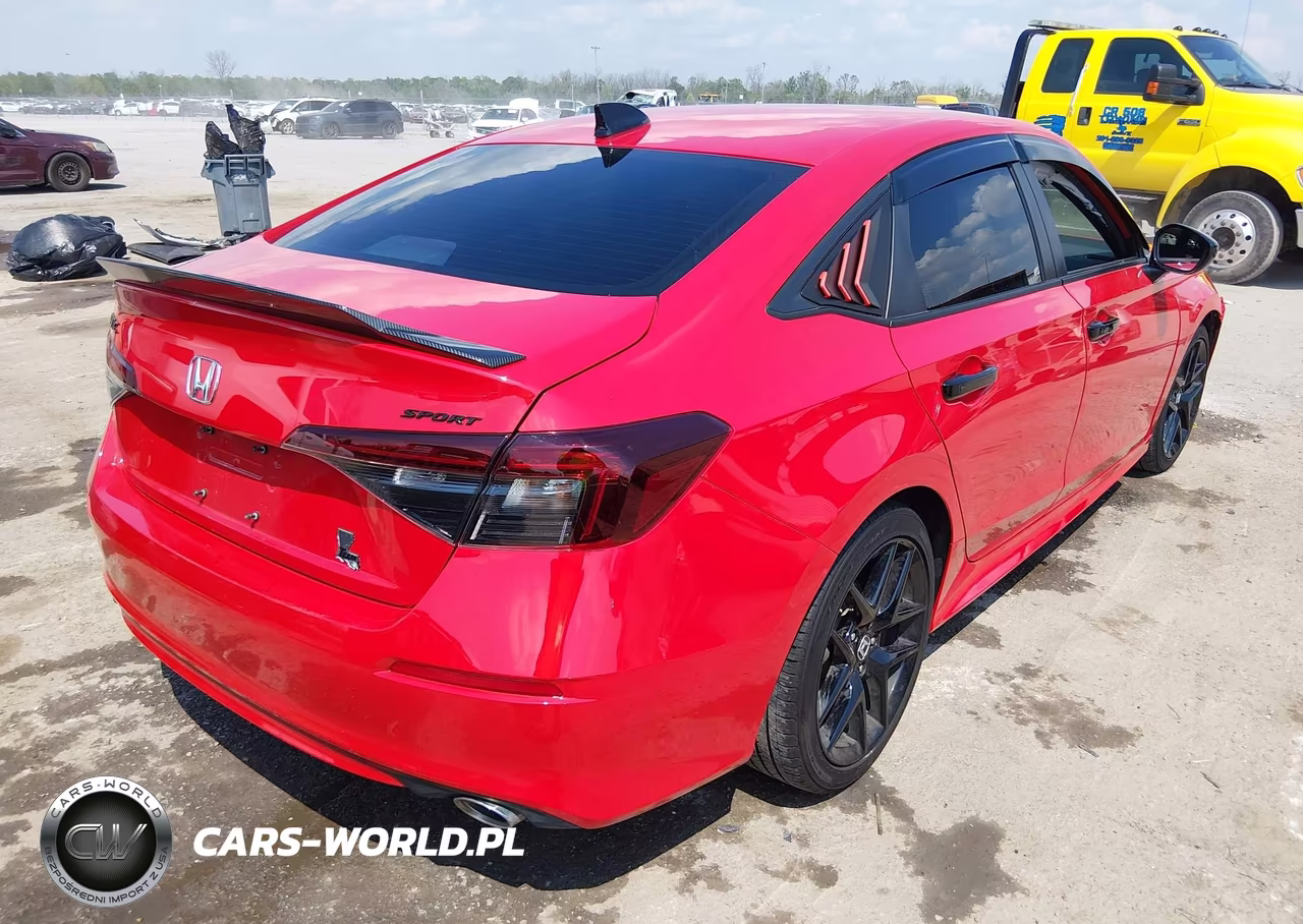 2026 Honda Civic Sport VIN:2HGFE2F59TH504395 - 4