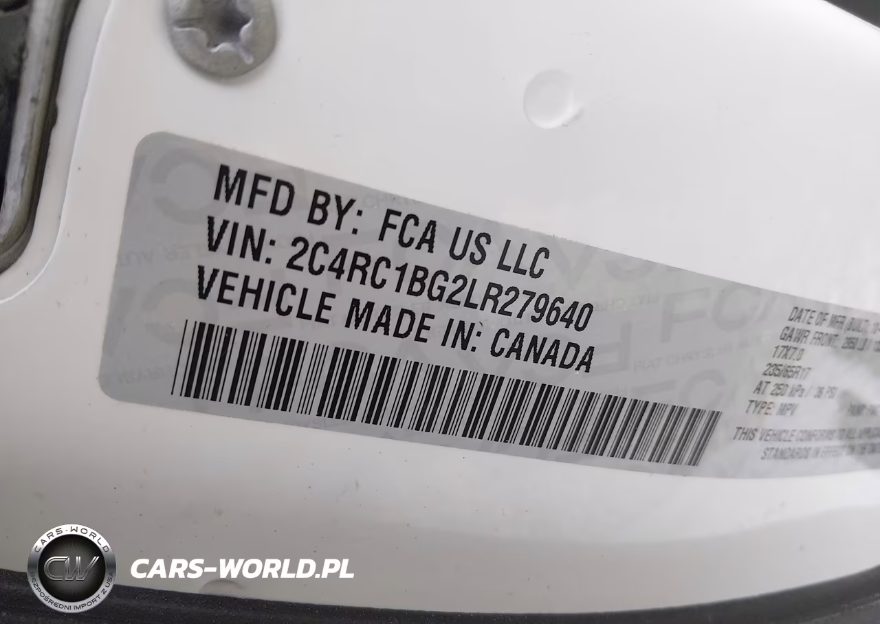 2020 Chrysler Pacifica Touring L VIN:2C4RC1BG2LR279640 - 9