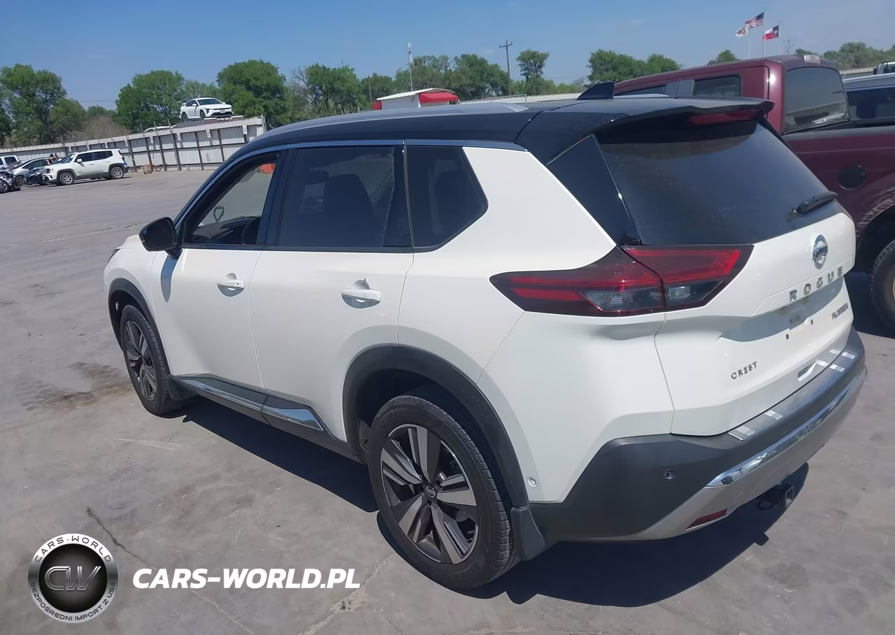 2021 Nissan Rogue Platinum Fwd VIN:JN8AT3DC4MW102281 - 3