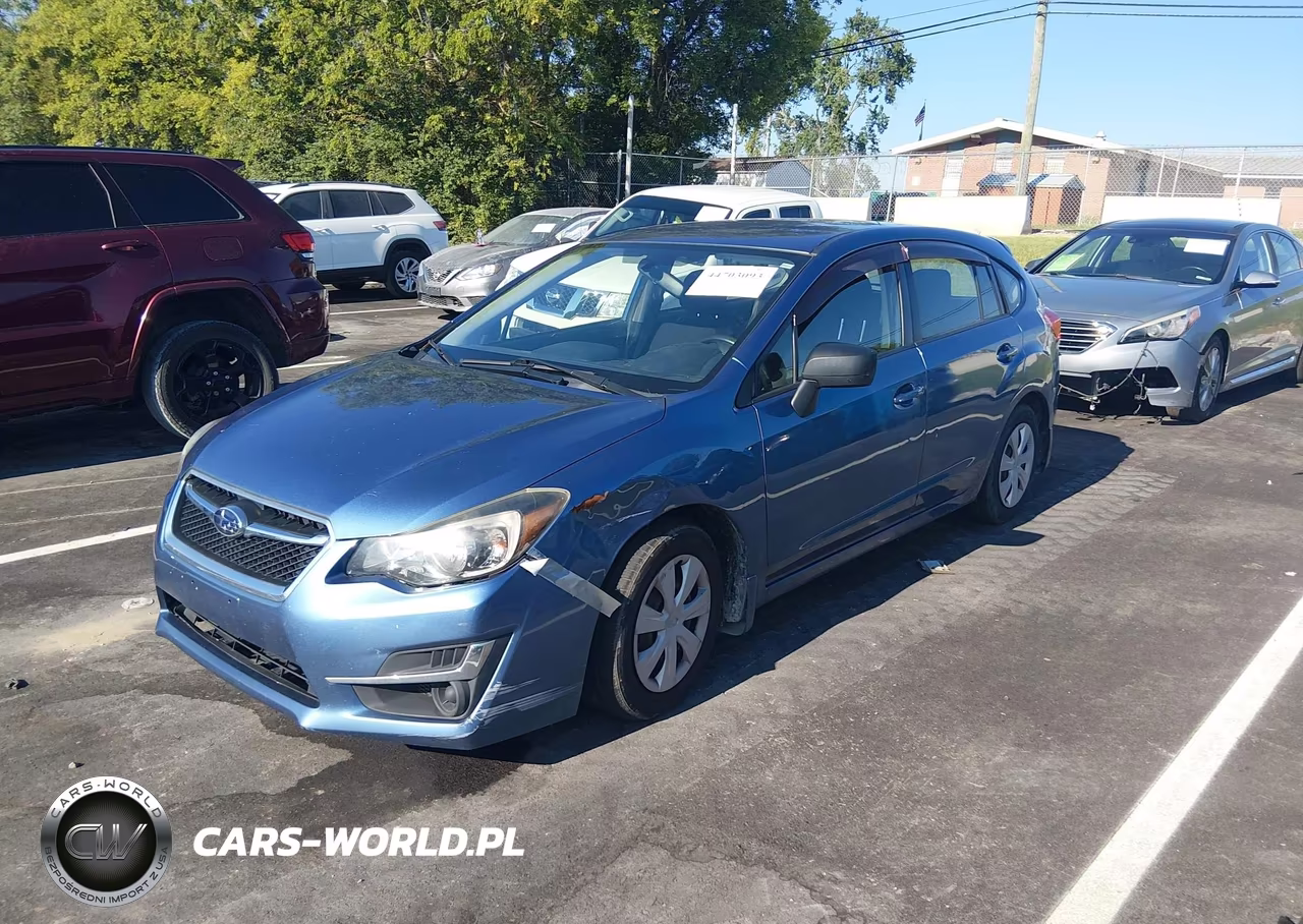 2015 Subaru Impreza 2.0I VIN:JF1GPAA63FG255704 - 2