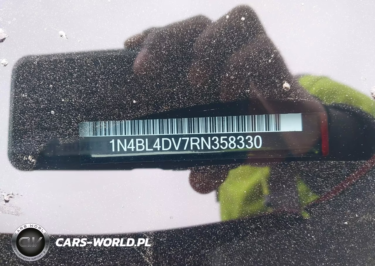 2024 Nissan Altima Sv Fwd VIN:1N4BL4DV7RN358330 - 9