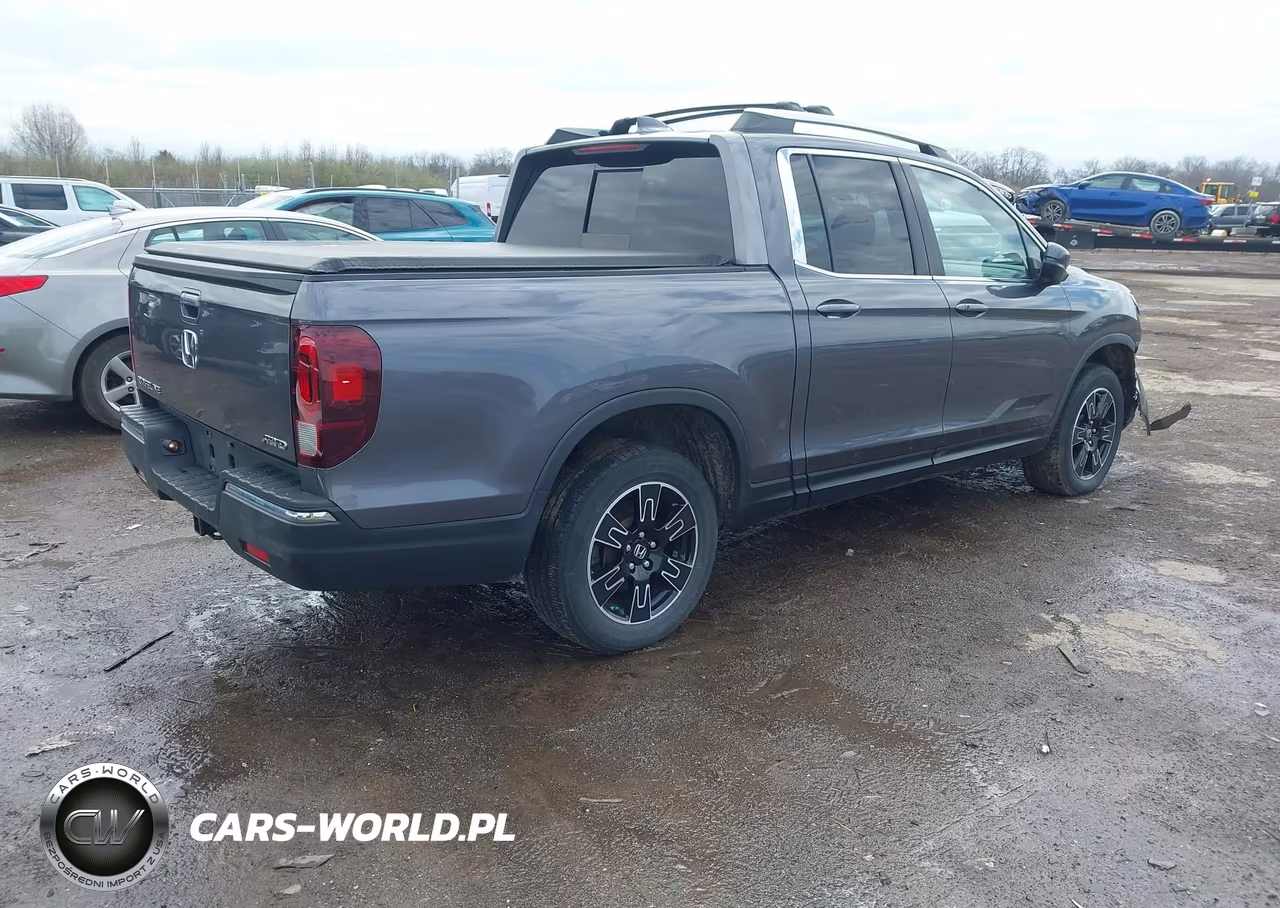 2020 Honda Ridgeline Awd Rtl VIN:5FPYK3F53LB022413 - 4