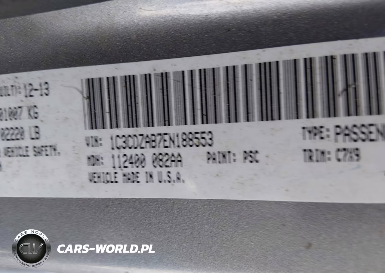 2014 Dodge Avenger Se VIN:1C3CDZAB7EN188553 - 9