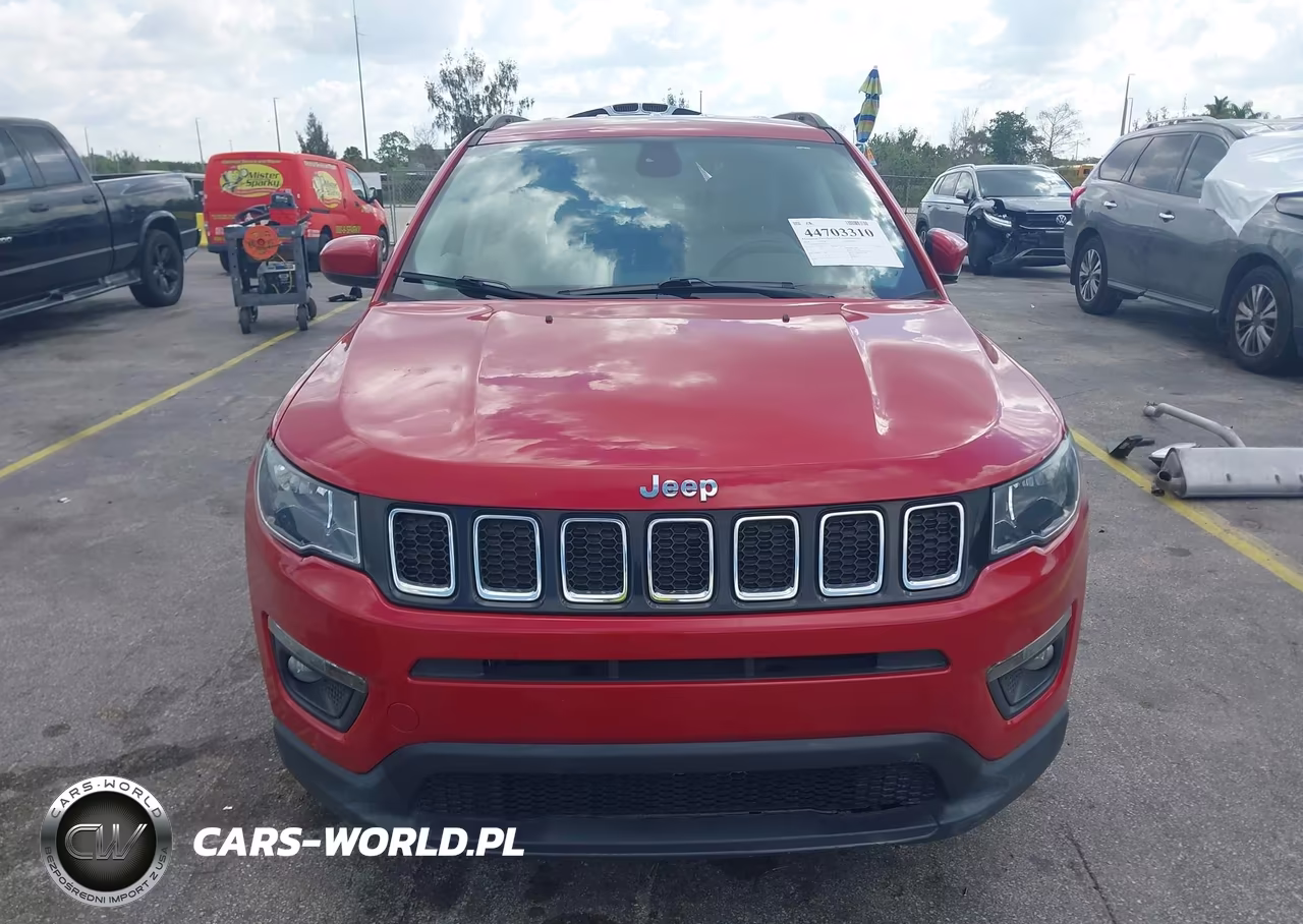 2020 Jeep Compass Latitude Fwd VIN:3C4NJCBB5LT121116 - 12