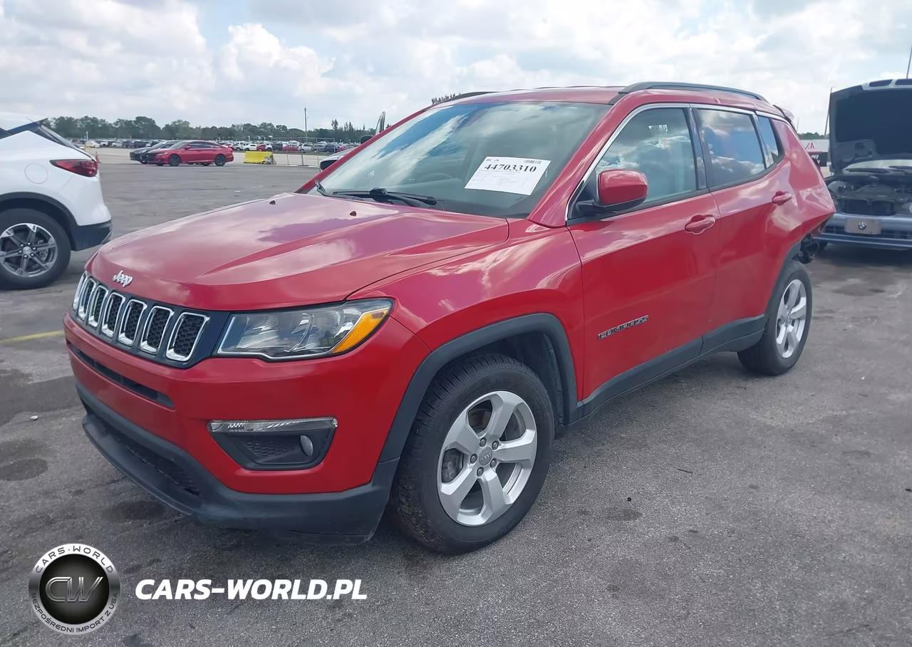 2020 Jeep Compass Latitude Fwd VIN:3C4NJCBB5LT121116 - 2