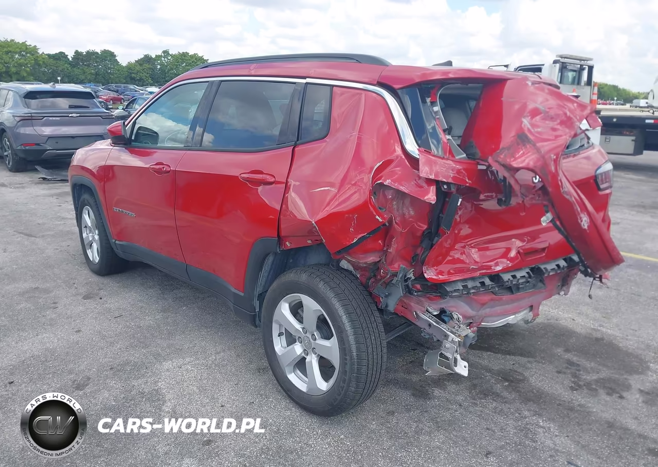 2020 Jeep Compass Latitude Fwd VIN:3C4NJCBB5LT121116 - 3