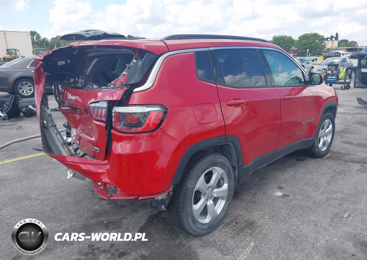 2020 Jeep Compass Latitude Fwd VIN:3C4NJCBB5LT121116 - 4