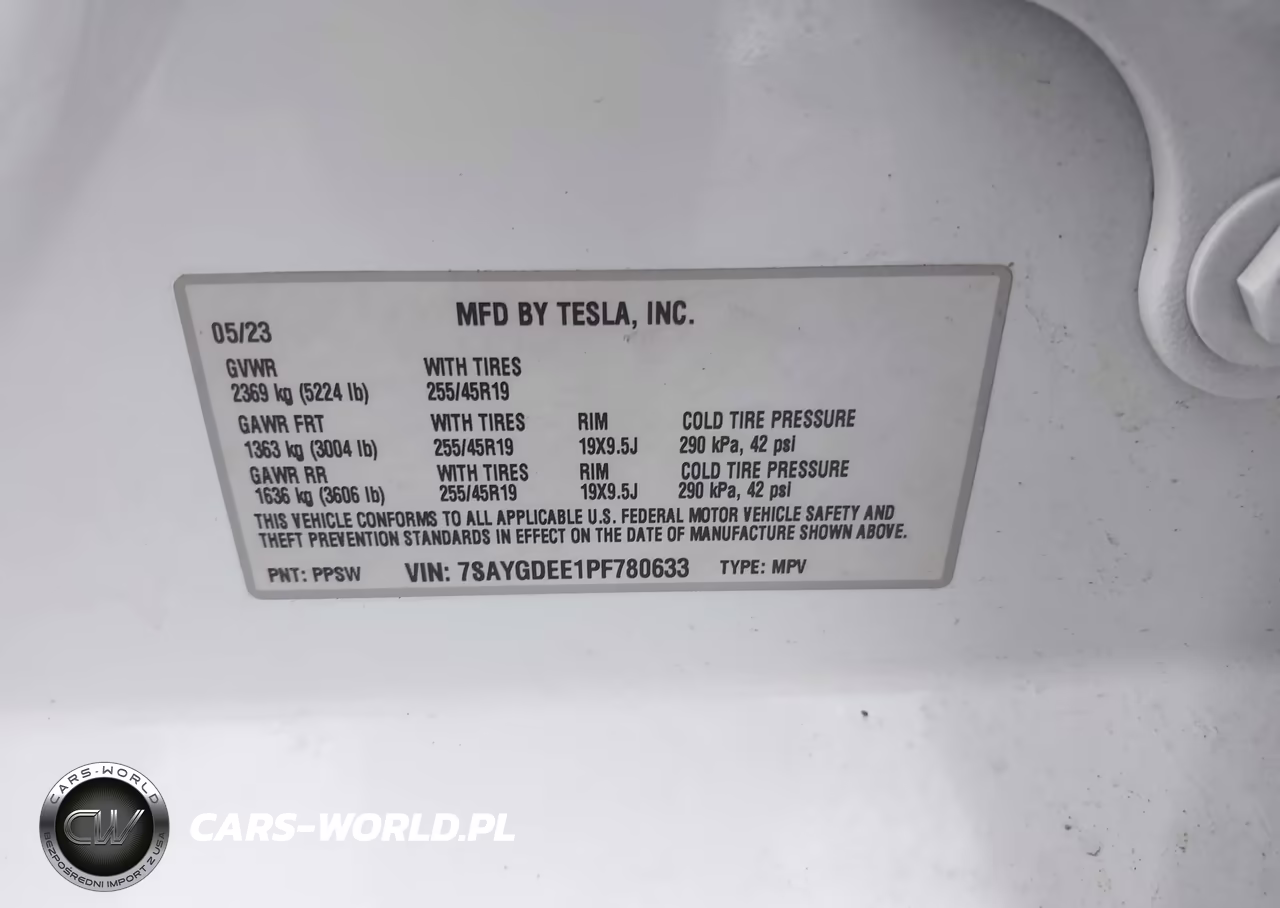 2023 Tesla Model Y Awd-Long Range Dual Motor All-Wheel Drive VIN:7SAYGDEE1PF780633 - 9