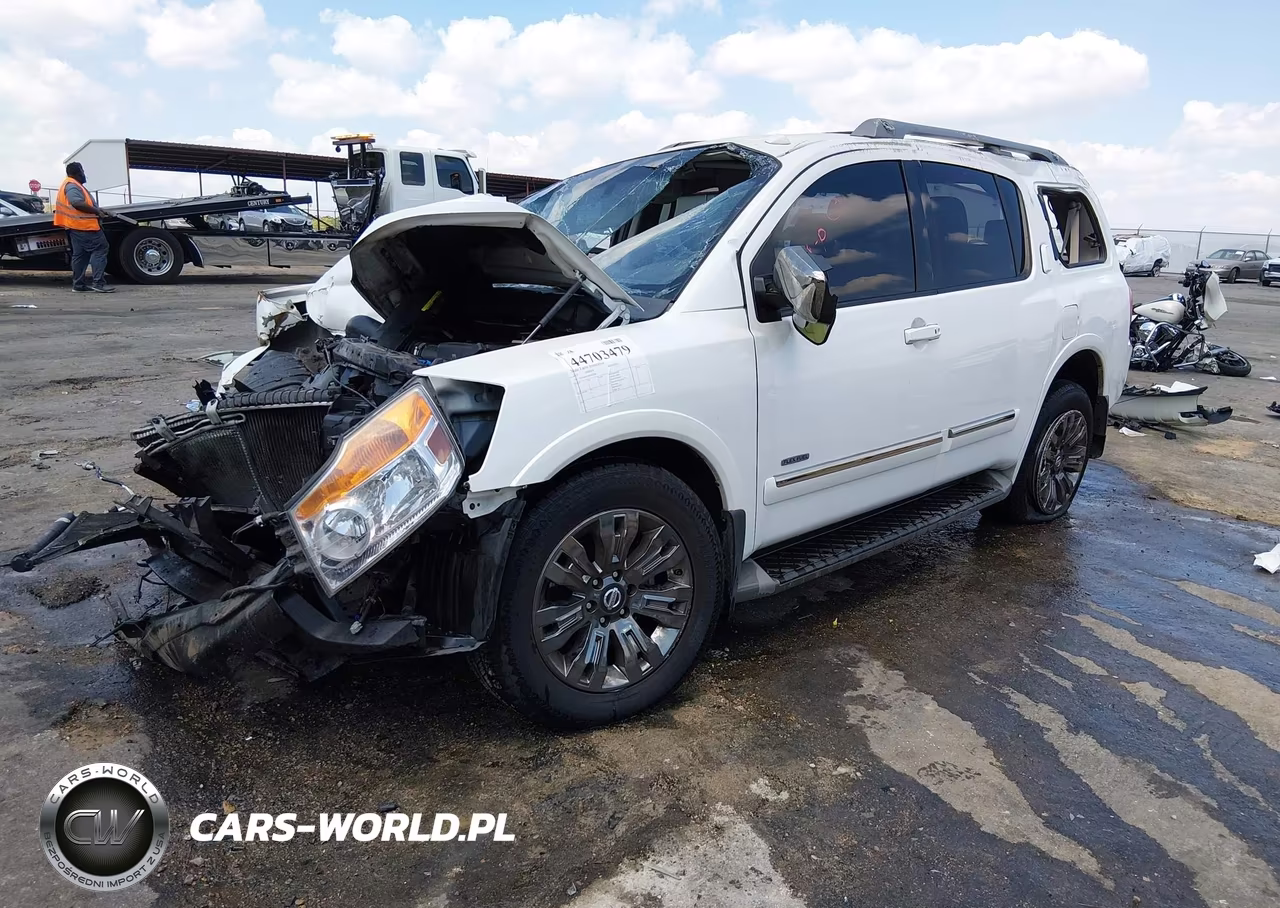2015 Nissan Armada Platinum VIN:5N1BA0NFXFN622082 - 2