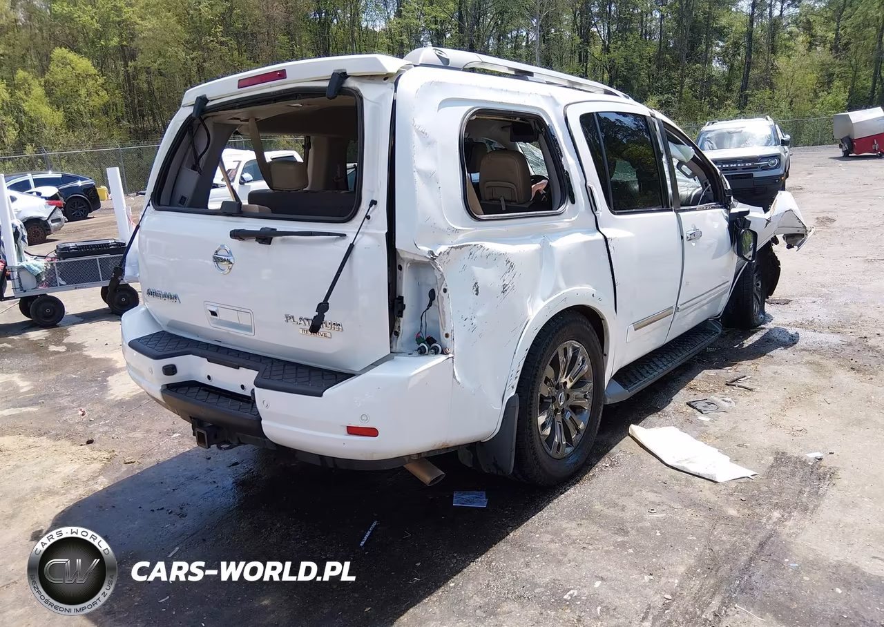 2015 Nissan Armada Platinum VIN:5N1BA0NFXFN622082 - 4
