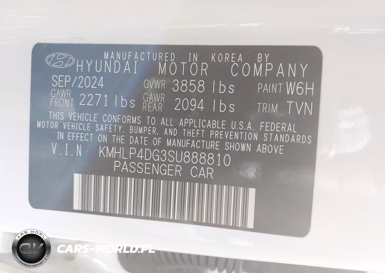 2025 Hyundai Elantra Limited VIN:KMHLP4DG3SU888810 - 9
