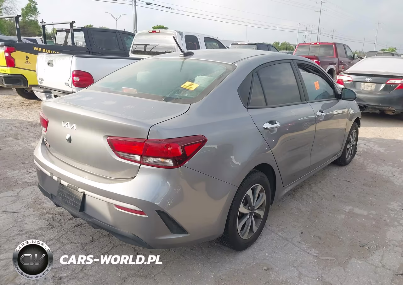 2023 Kia Rio S VIN:3KPA24AD4PE592639 - 4