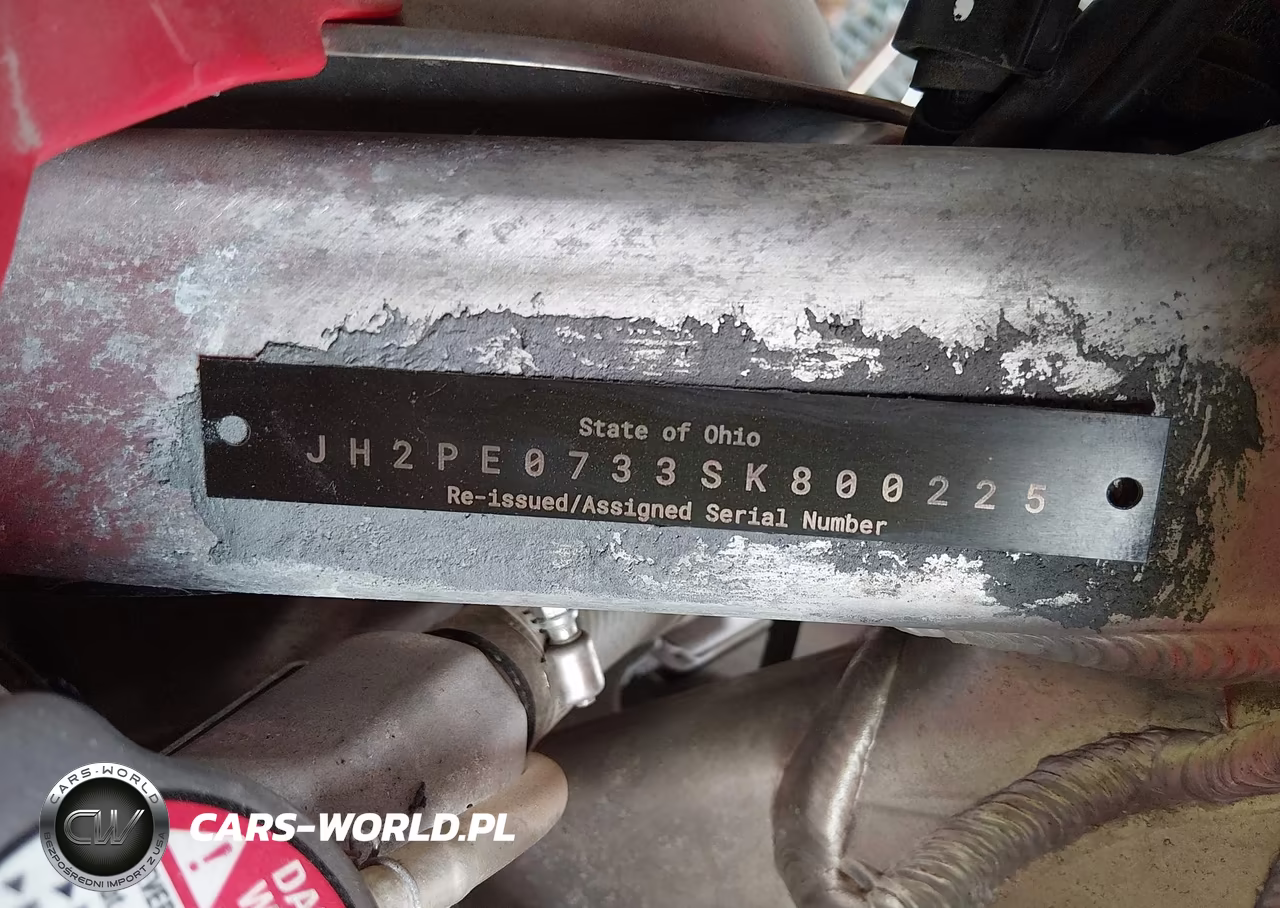 2025 Honda Crf450 R VIN:JH2PE0733SK800225 - 10