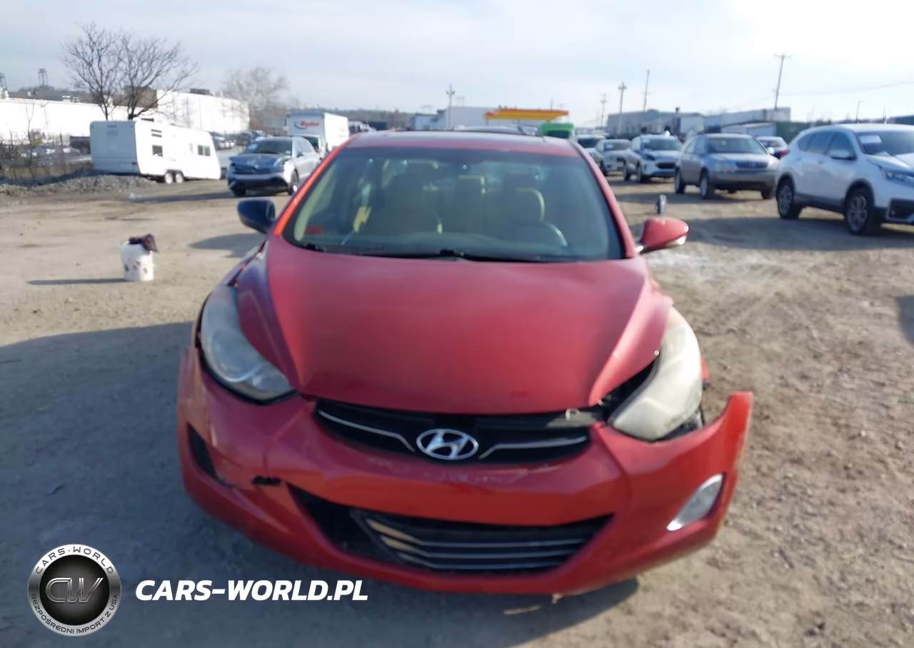 2012 Hyundai Elantra Limited (Ulsan Plant) VIN:KMHDH4AE7CU466593 - 11