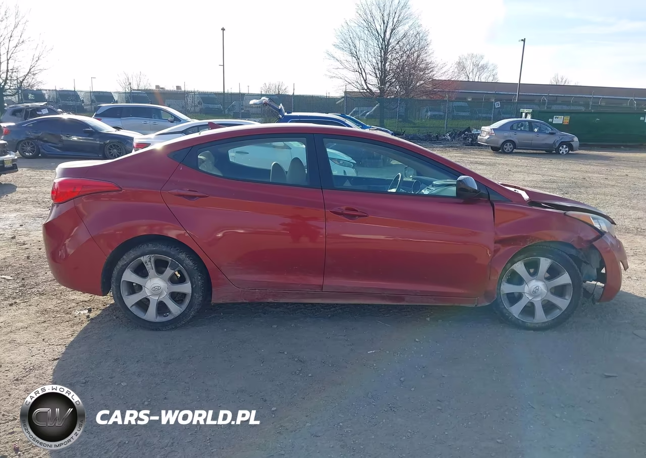 2012 Hyundai Elantra Limited (Ulsan Plant) VIN:KMHDH4AE7CU466593 - 12