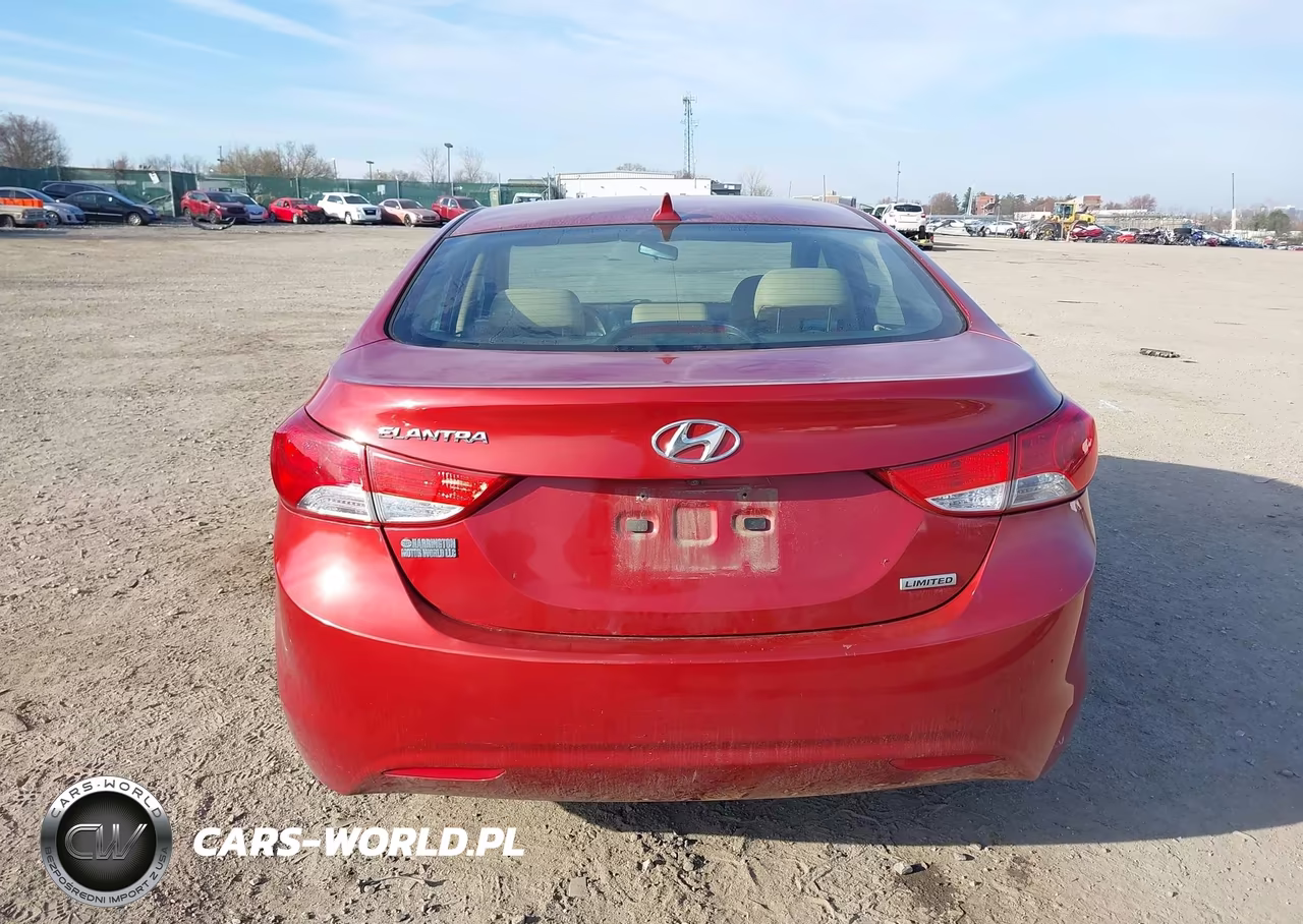 2012 Hyundai Elantra Limited (Ulsan Plant) VIN:KMHDH4AE7CU466593 - 15