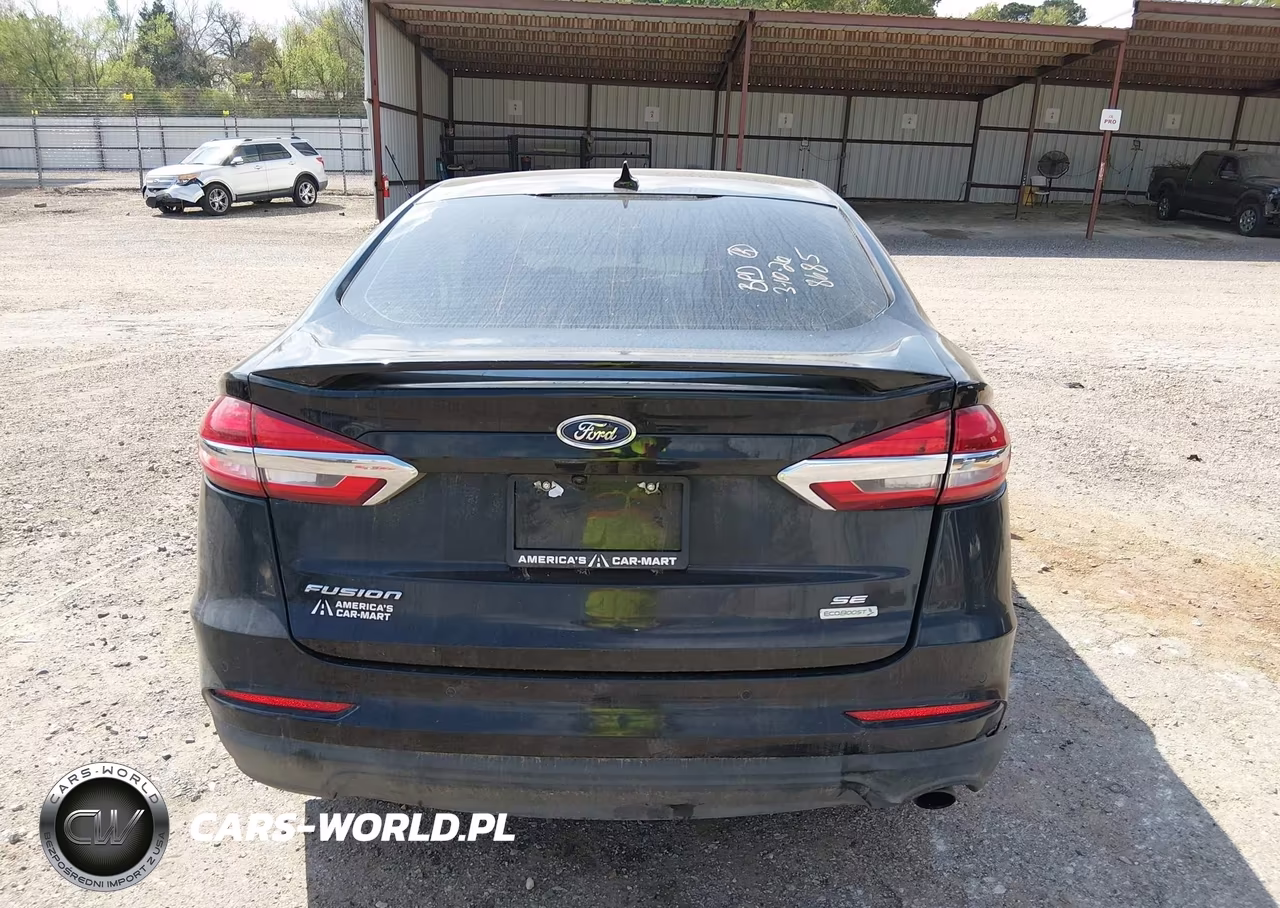 2019 Ford Fusion Se VIN:3FA6P0HD6KR198685 - 16