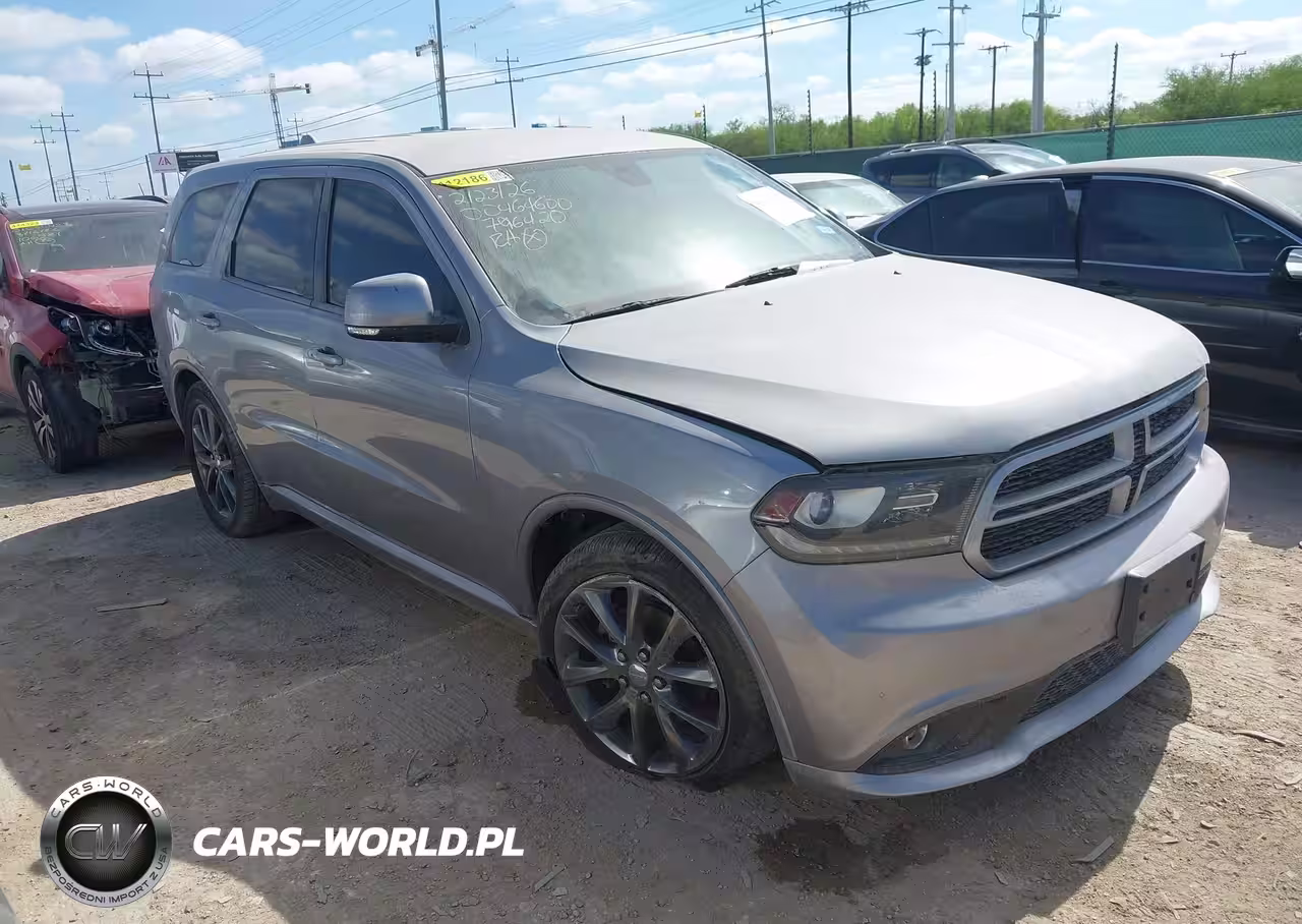 2017 Dodge Durango Gt Rwd