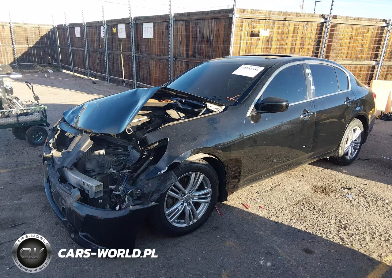 2012 Infiniti G37X VIN:JN1CV6AR4CM676661 - 2