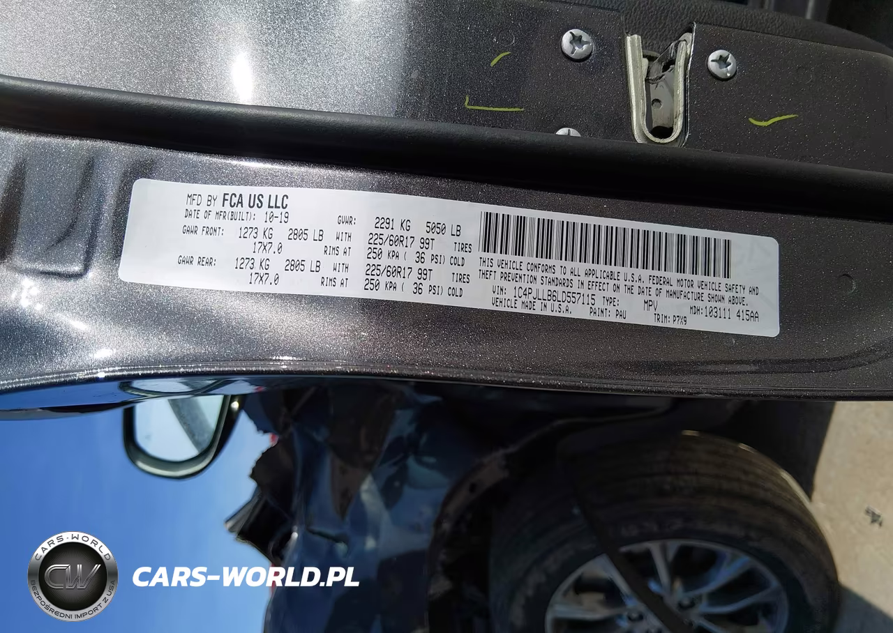 2020 Jeep Cherokee Latitude Plus Fwd VIN:1C4PJLLB6LD557115 - 9