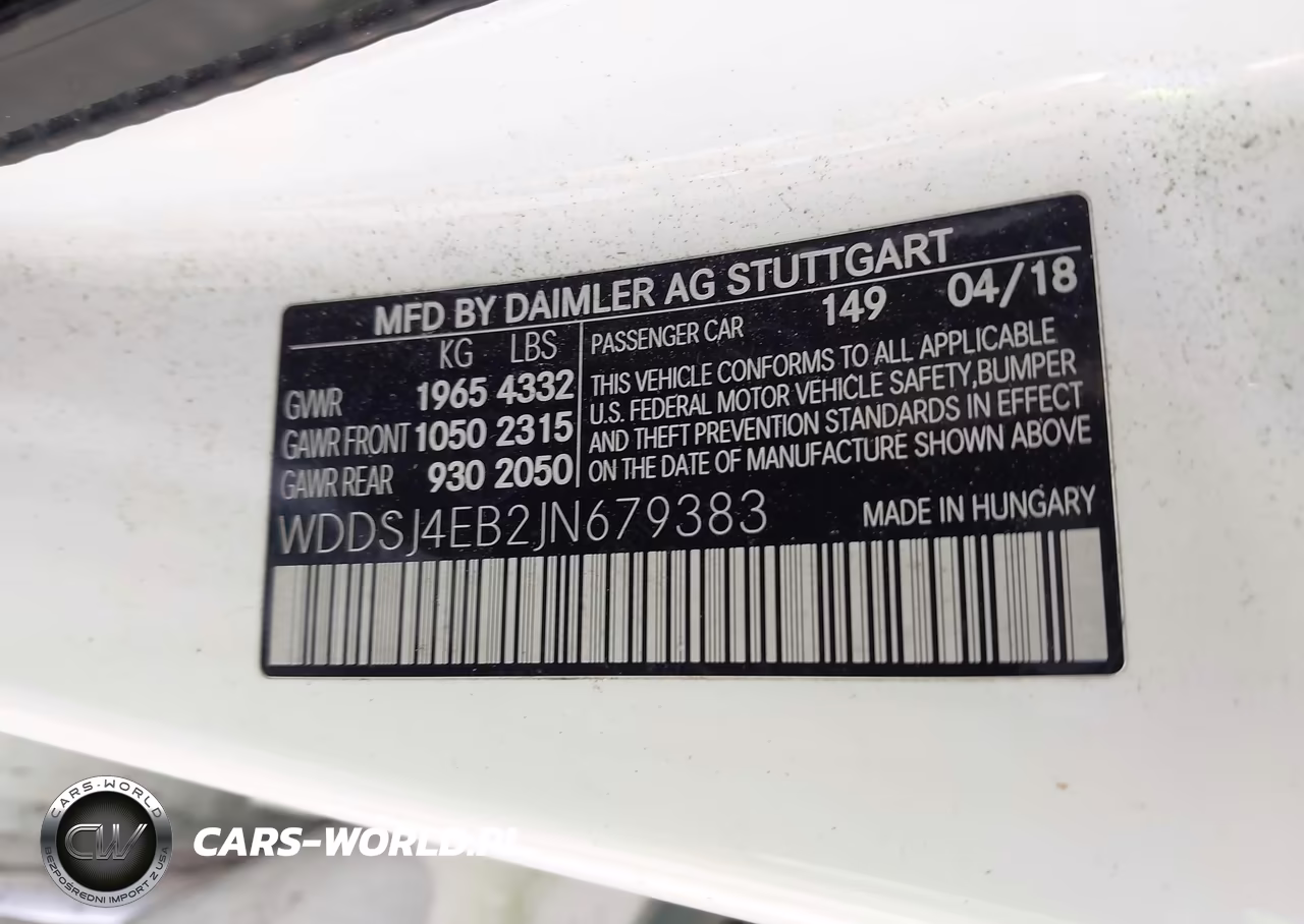 2018 Mercedes-Benz Cla 250 VIN:WDDSJ4EB2JN679383 - 9