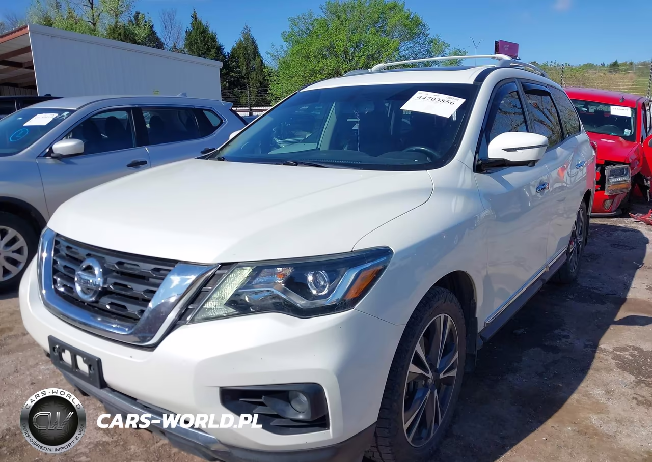 2018 Nissan Pathfinder Platinum VIN:5N1DR2MN7JC657186 - 2