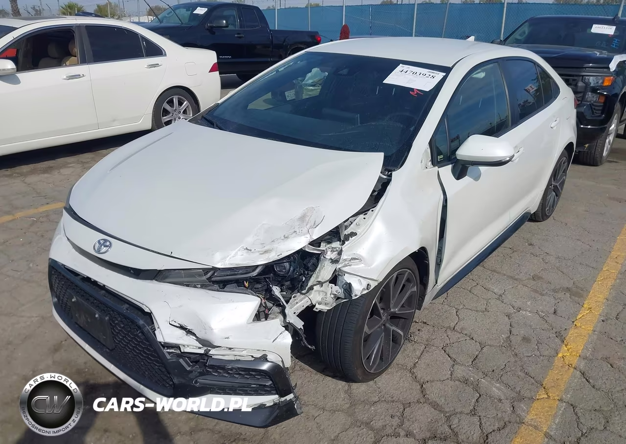 2021 Toyota Corolla Se VIN:JTDS4MCE0MJ067399 - 2