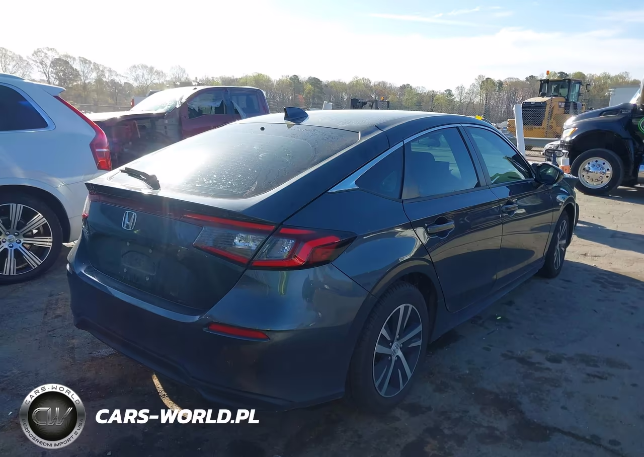 2024 Honda Civic Lx VIN:19XFL2H56RE004572 - 4
