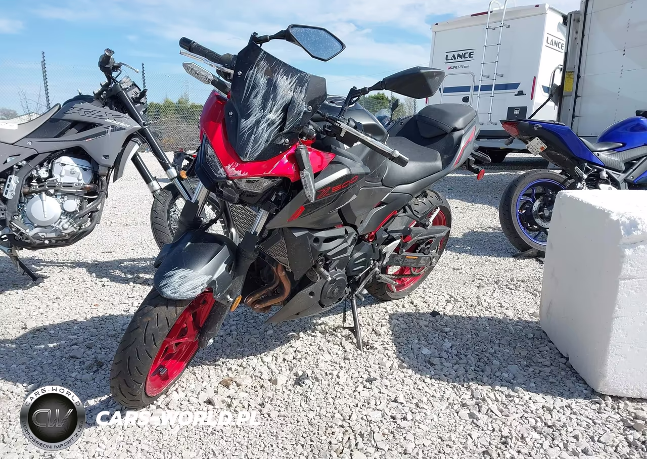 2024 Kawasaki Er500 VIN:ML5ERGF12RDA27935 - 2