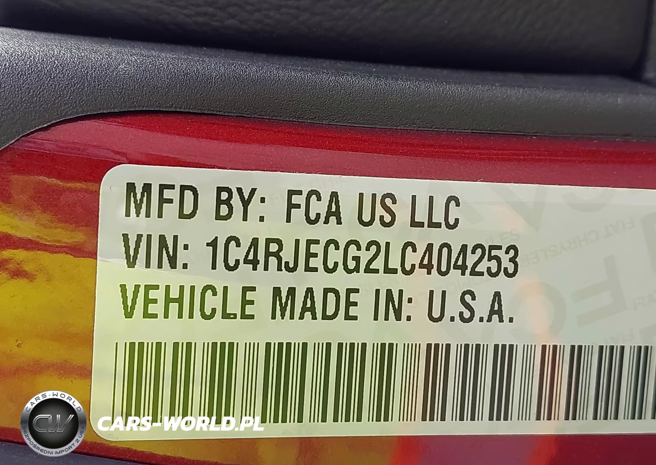 2020 Jeep Grand Cherokee High Altitude 4X2 VIN:1C4RJECG2LC404253 - 9