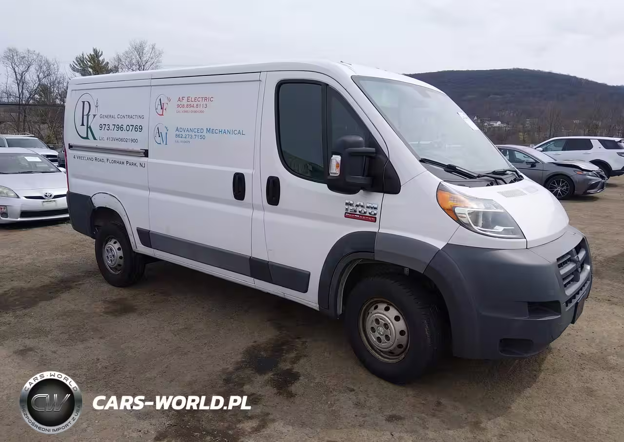 2017 Ram Promaster 1500 Low Roof 136 Wb