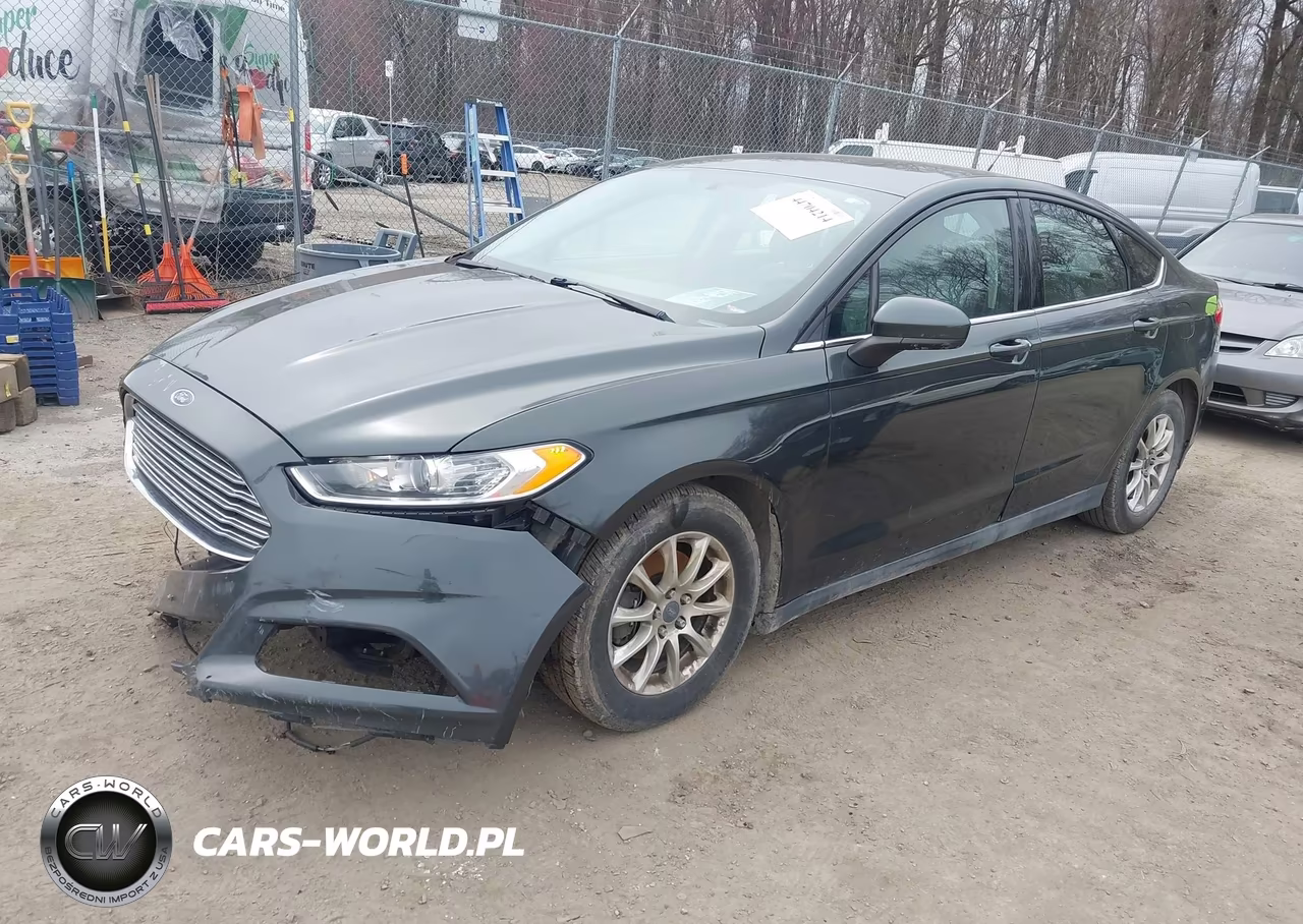 2015 Ford Fusion S VIN:3FA6P0G79FR117325 - 2