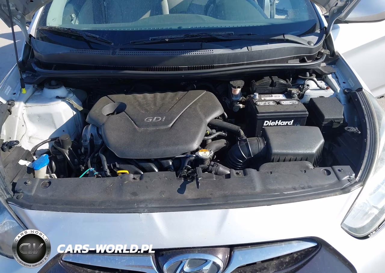 2013 Hyundai Accent Gls VIN:KMHCT4AE4DU331177 - 10