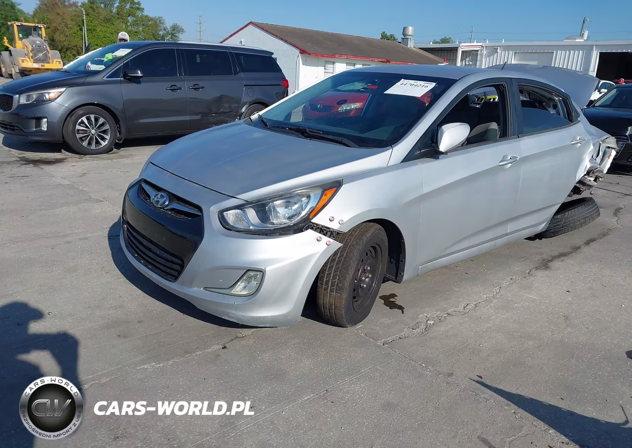 2013 Hyundai Accent Gls VIN:KMHCT4AE4DU331177 - 2