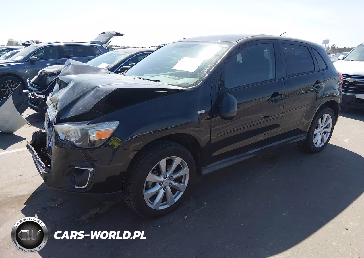 2015 Mitsubishi Outlander Sport Es VIN:4A4AP3AU9FE008931 - 2