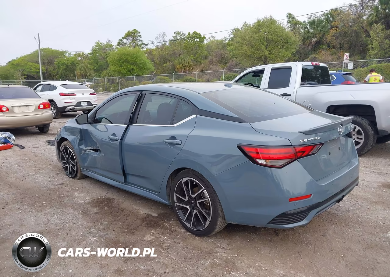 2024 Nissan Sentra Sr Xtronic Cvt VIN:3N1AB8DV0RY360314 - 3