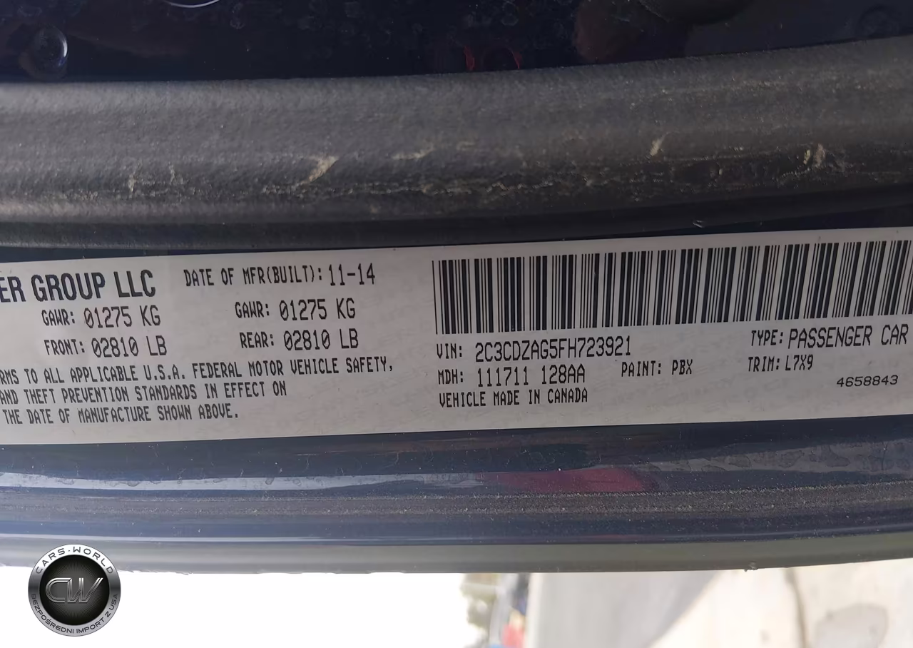 2015 Dodge Challenger Sxt VIN:2C3CDZAG5FH723921 - 18